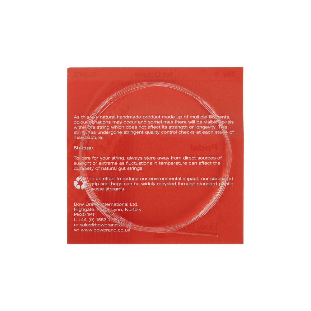 Bow Brand Pedal Natural Gut 1st G No.6 – Thomann Ireland