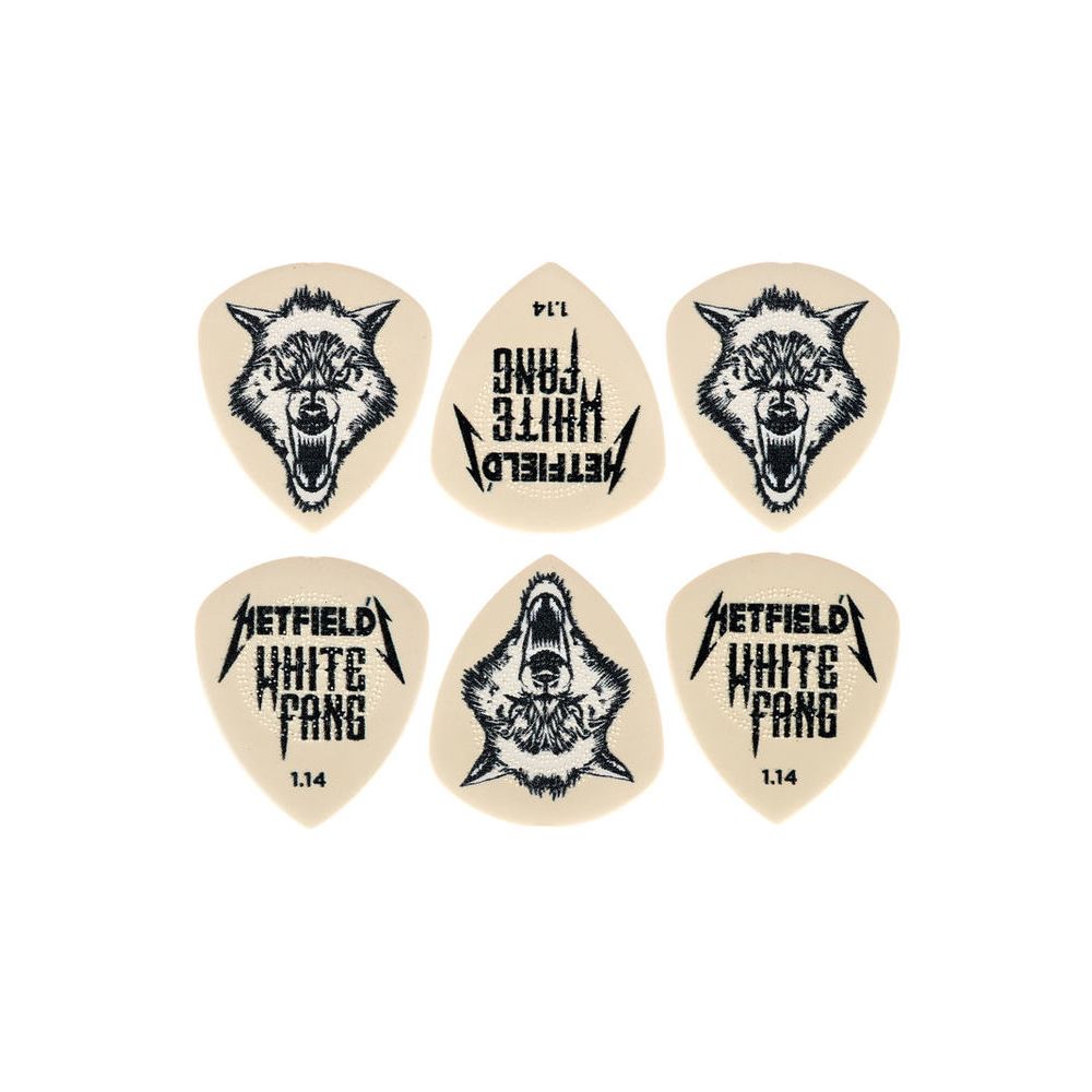 Dunlop Hetfield's White Pick 1,14 – Thomann Ireland