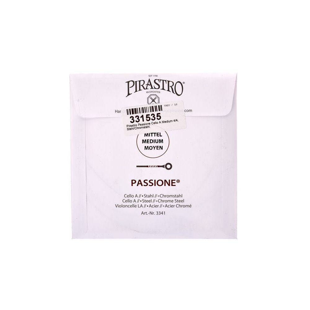 Pirastro Passione Cello A Medium 4/4 – Thomann Ireland