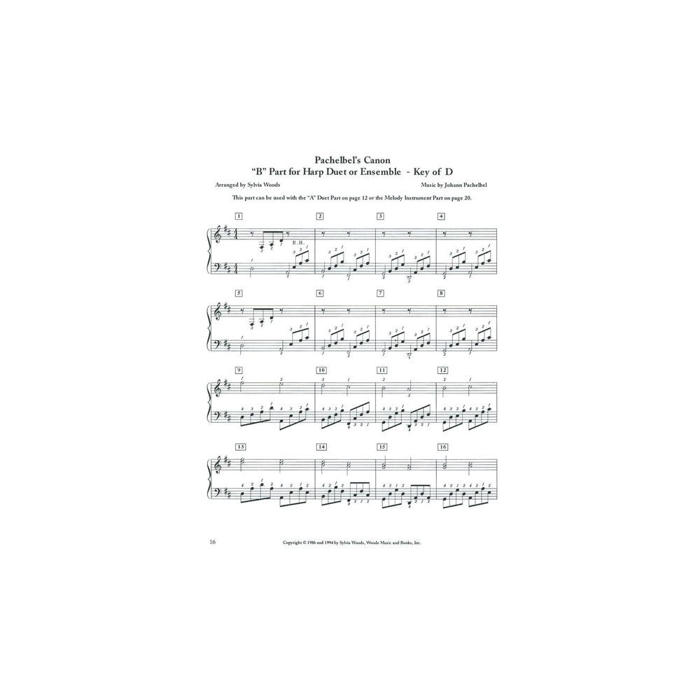 Hal Leonard Pachelbel Canon Harp – Thomann Ireland