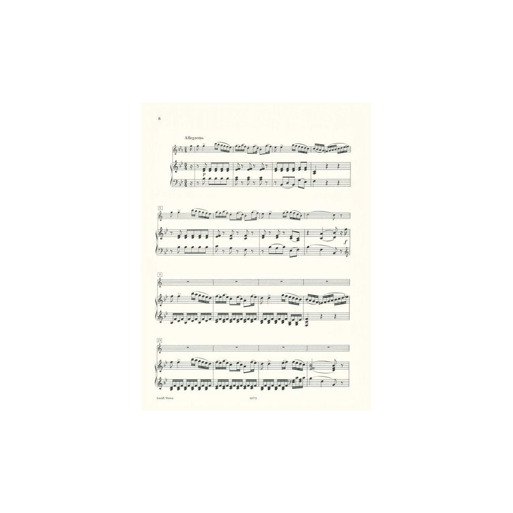 Edition Peters Donizetti Concertino B
