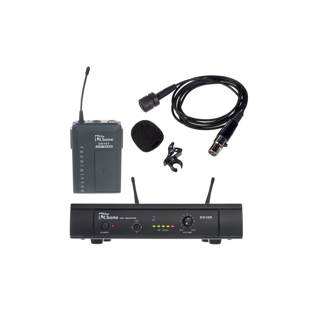 the t.bone TWS Lapel Set 821 MHz – Thomann Ireland