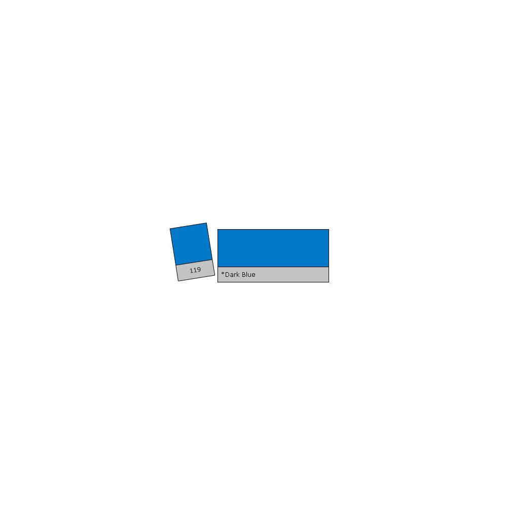 Lee Filter Roll 119 Dark Blue – Thomann Ireland
