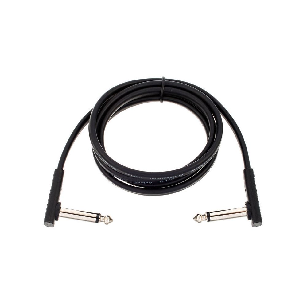 Rockboard Flat Patch Cable Black 100 cm – Thomann Ireland