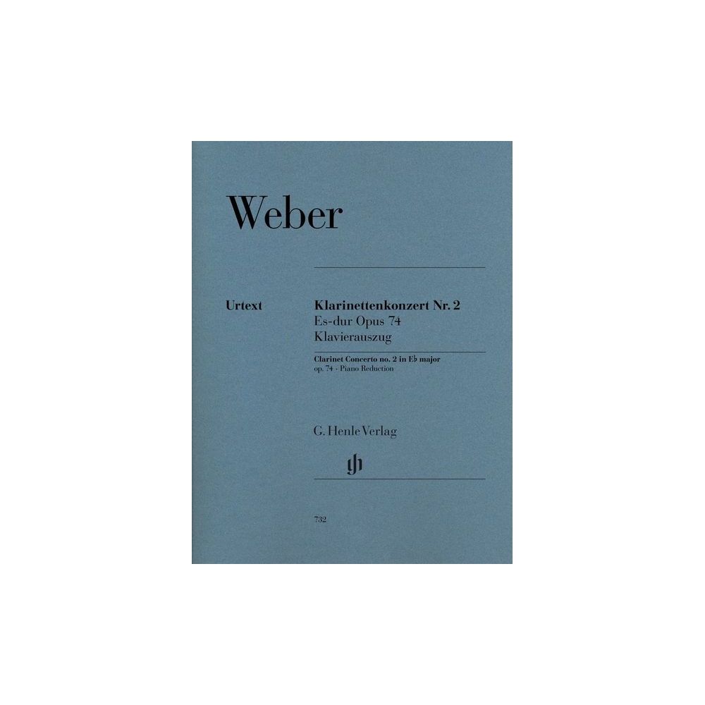 Henle Verlag Weber Clarinet Concerto No.2 – Thomann Ireland