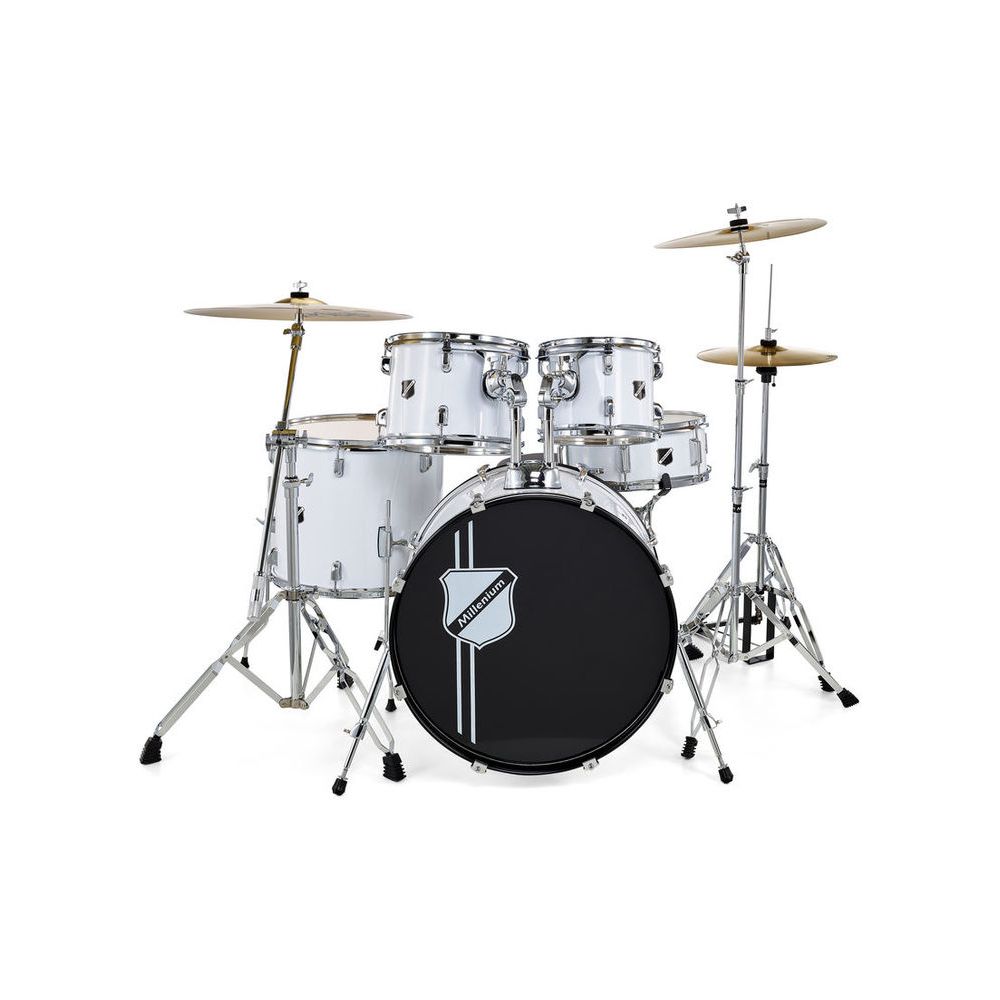 Millenium Focus 20 Drum Bundle White – Thomann Ireland