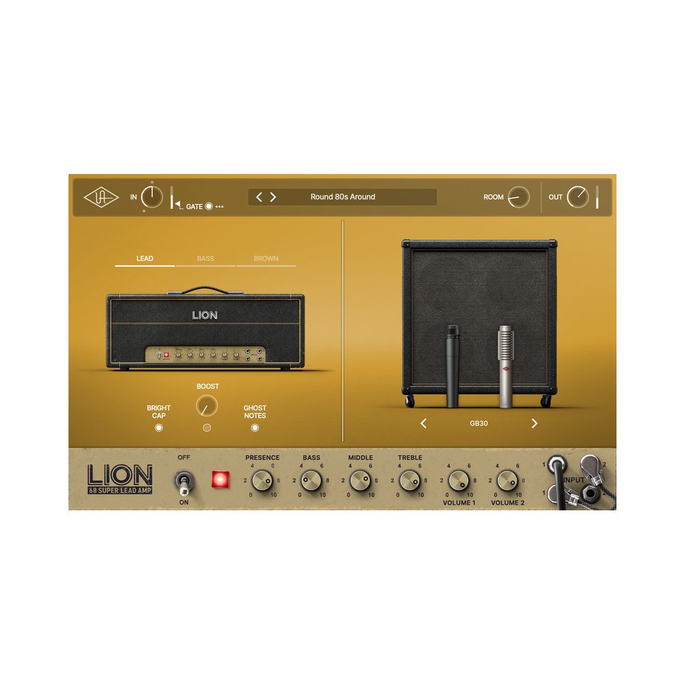 Universal Audio UAD Lion '68 Super Lead Amp – Thomann Ireland
