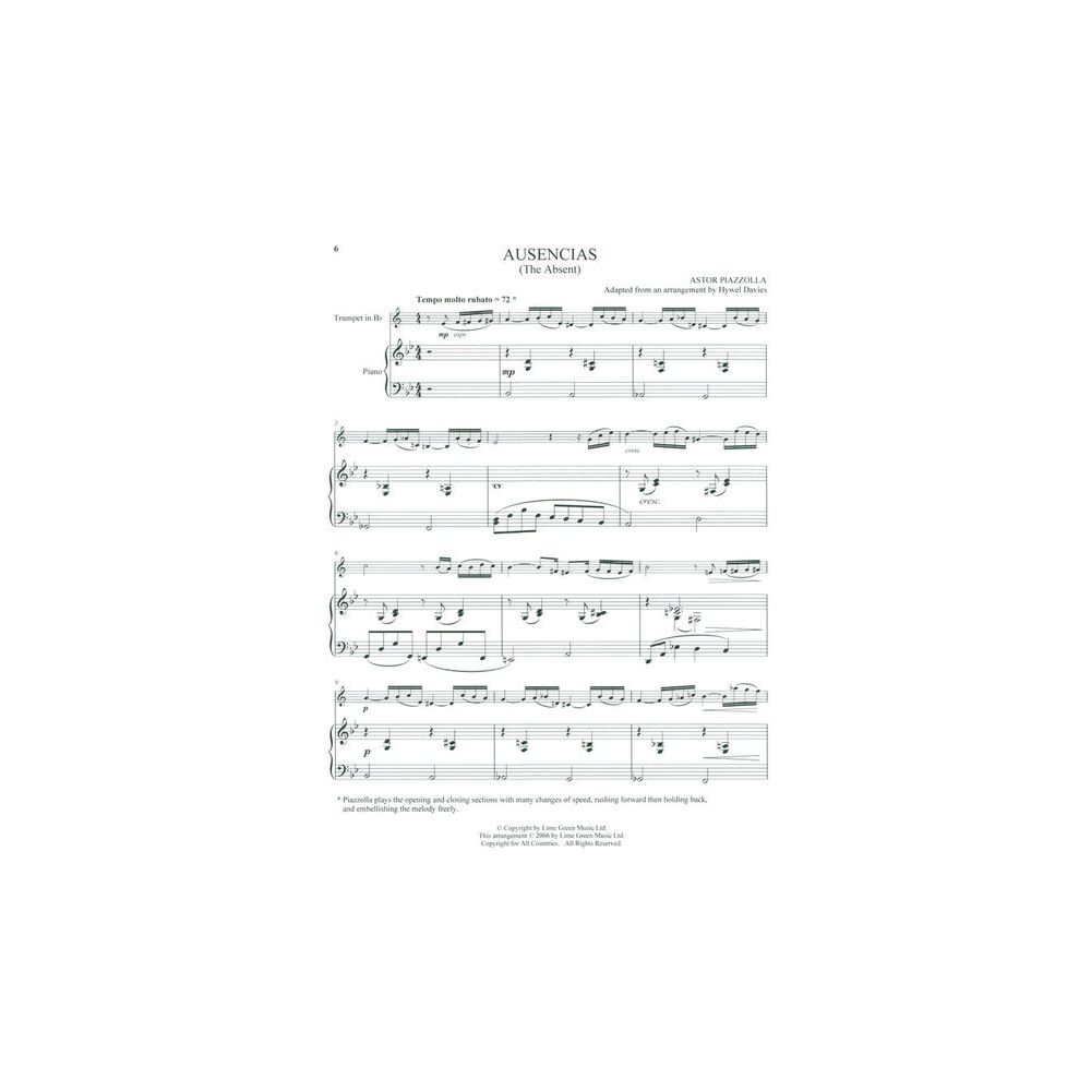 Boosey & Hawkes 25 Piazzolla Tangos Trumpet – Thomann Ireland