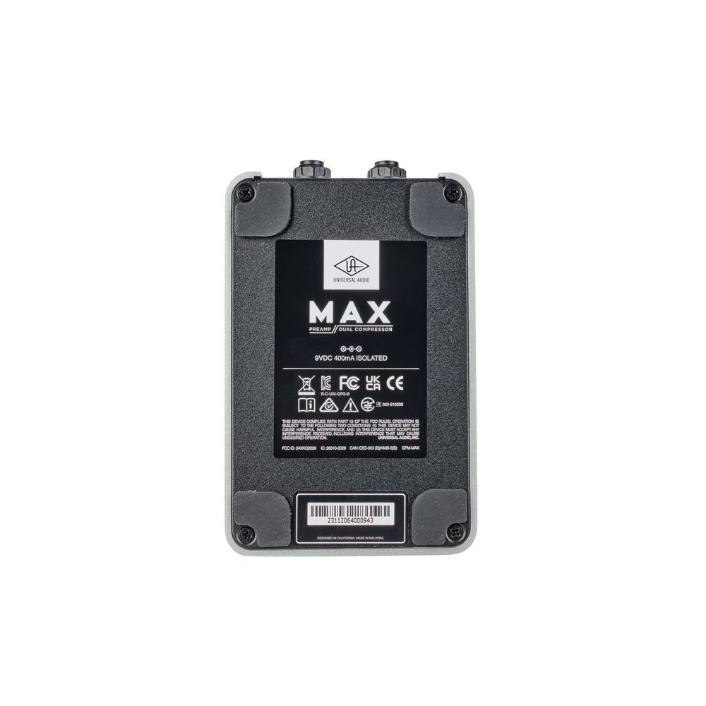 Universal Audio UAFX Max Preamp & Dual Comp. – Thomann Ireland