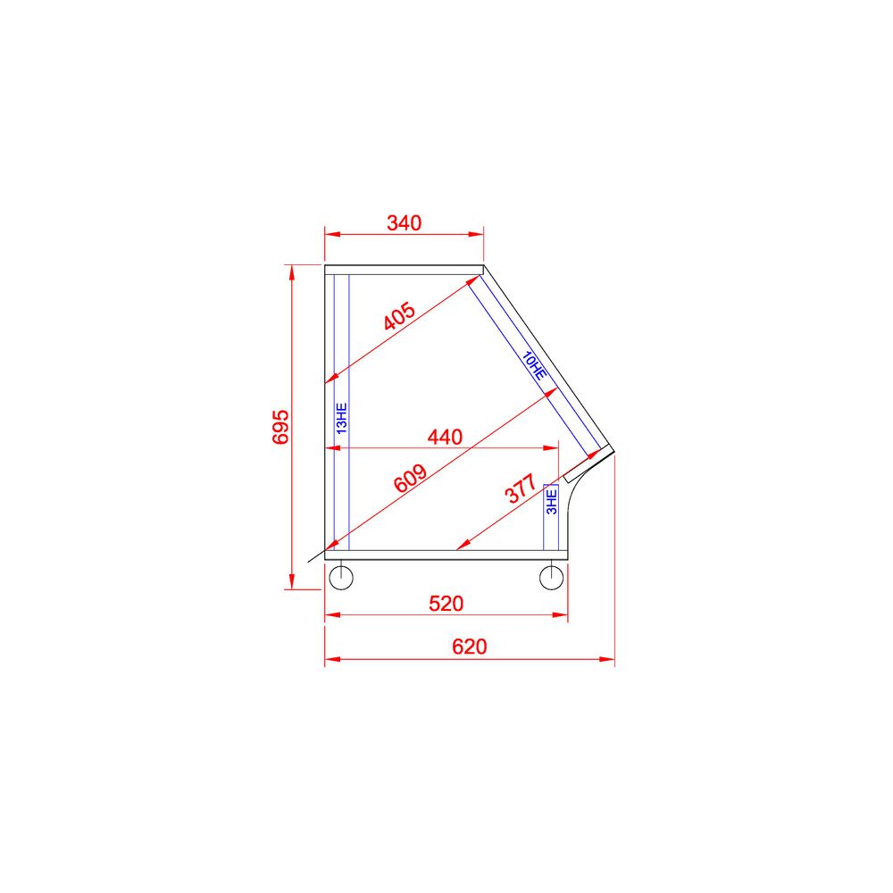 Thon Studio Side Rack XL 10U beech – Thomann Ireland