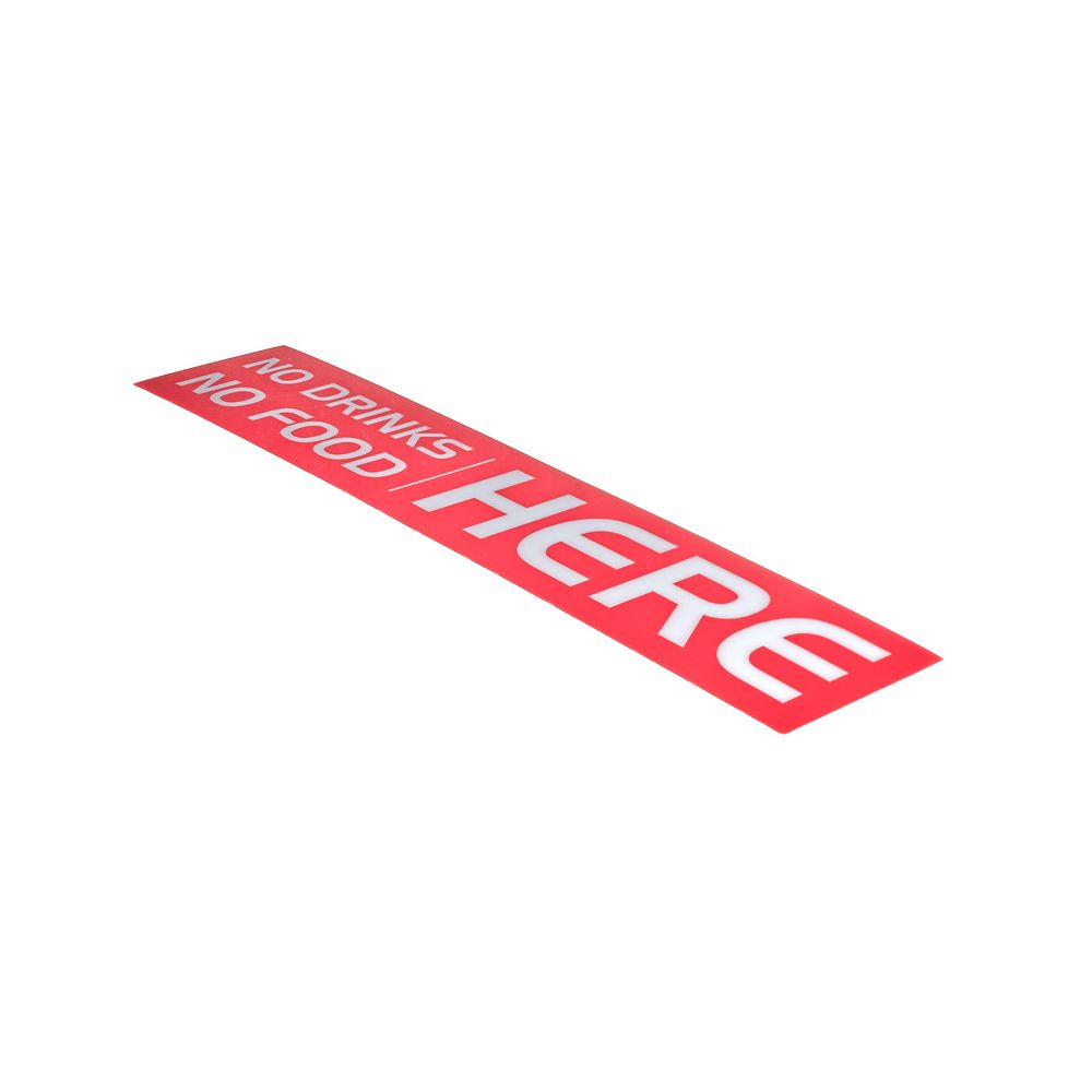 Stageworx Tourlabel No Drinks or Food 1 – Thomann Ireland