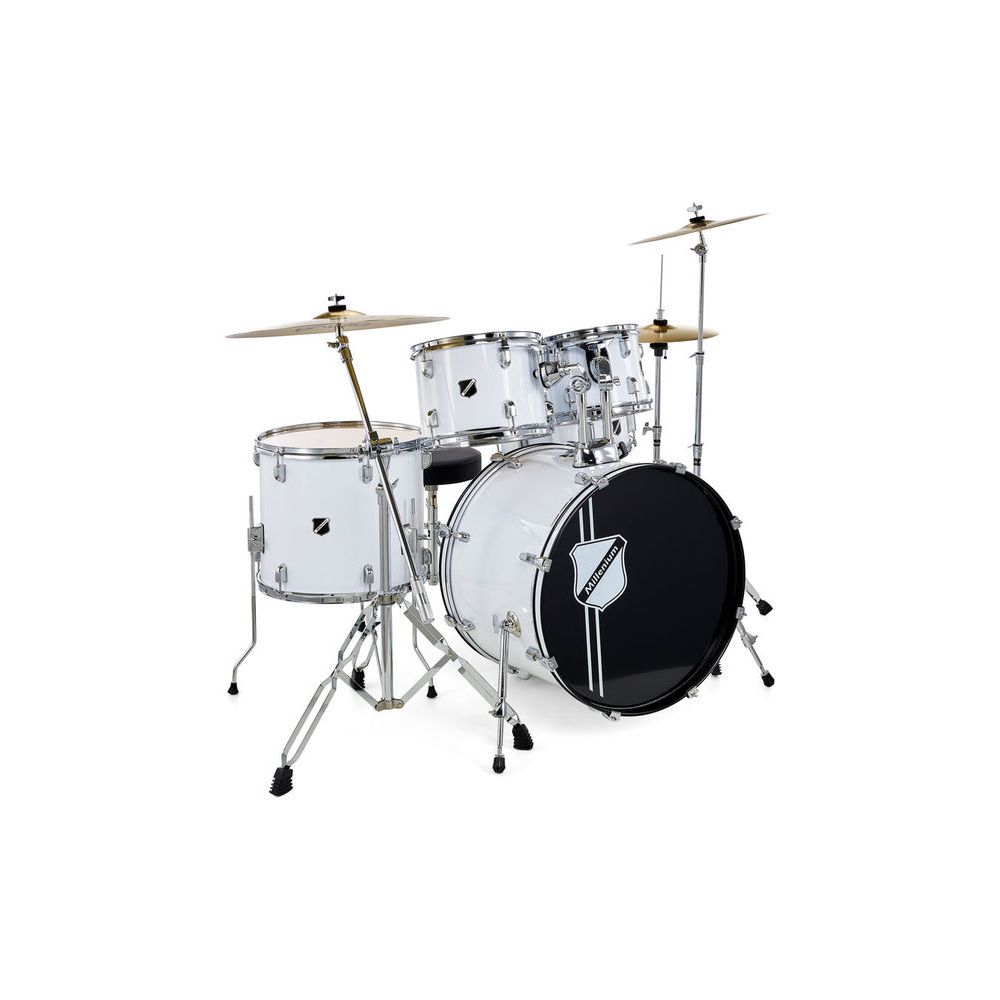 Millenium Focus 22 Drum Bundle White – Thomann Ireland