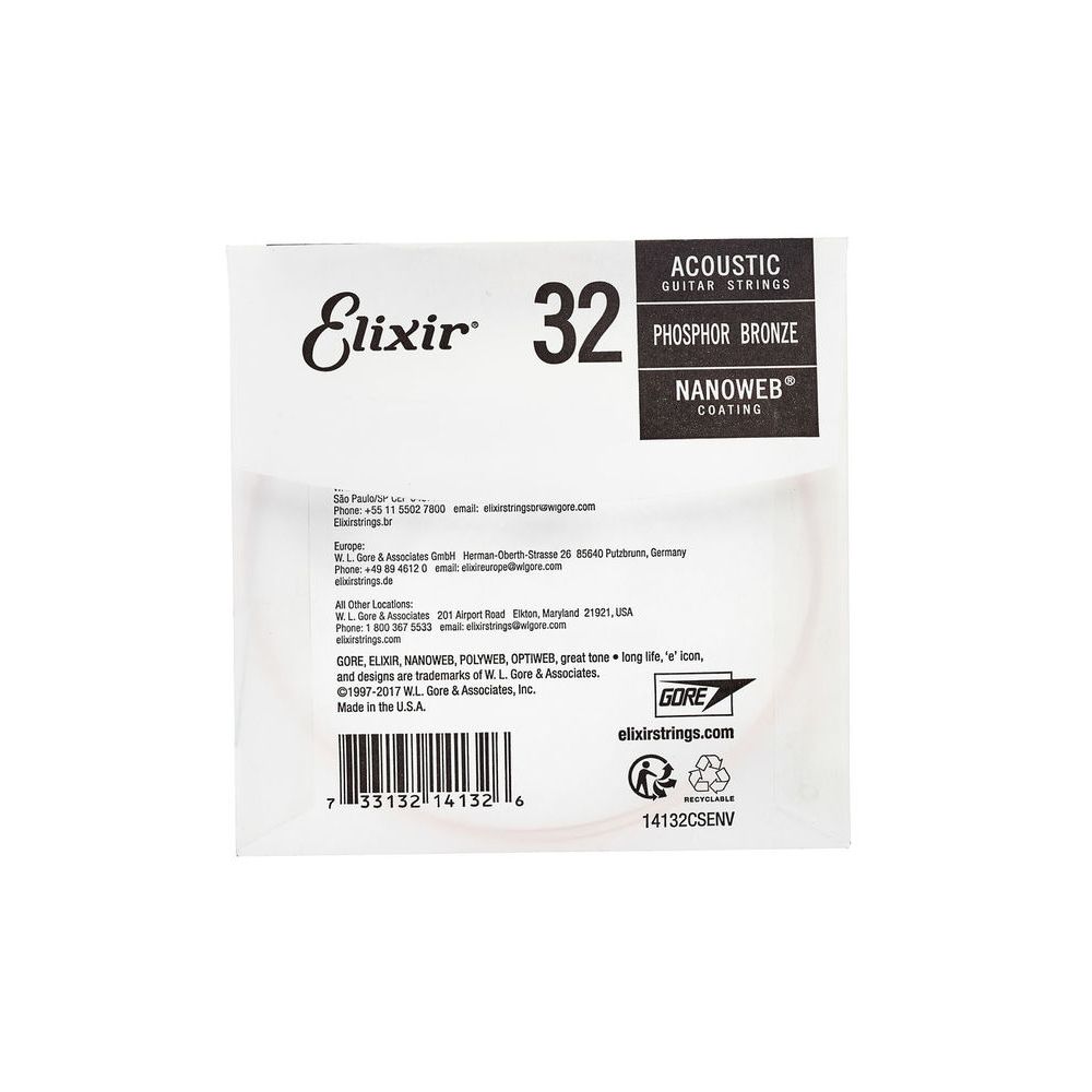 Elixir .032 Western Guitar Ph. – Thomann Ireland