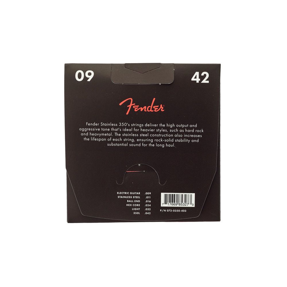 Fender 350L Stainless Steel Strings – Thomann Ireland
