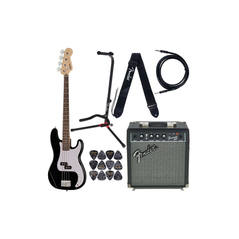 Squier Sonic Precision Black Set – Thomann Ireland