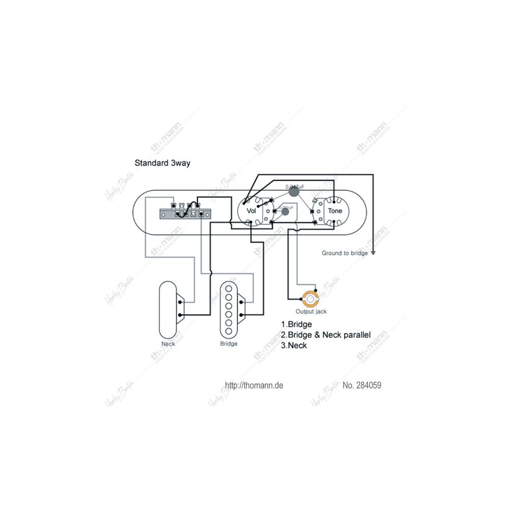 Harley Benton  Parts Grigsby 3 way Switch – Thomann Ireland