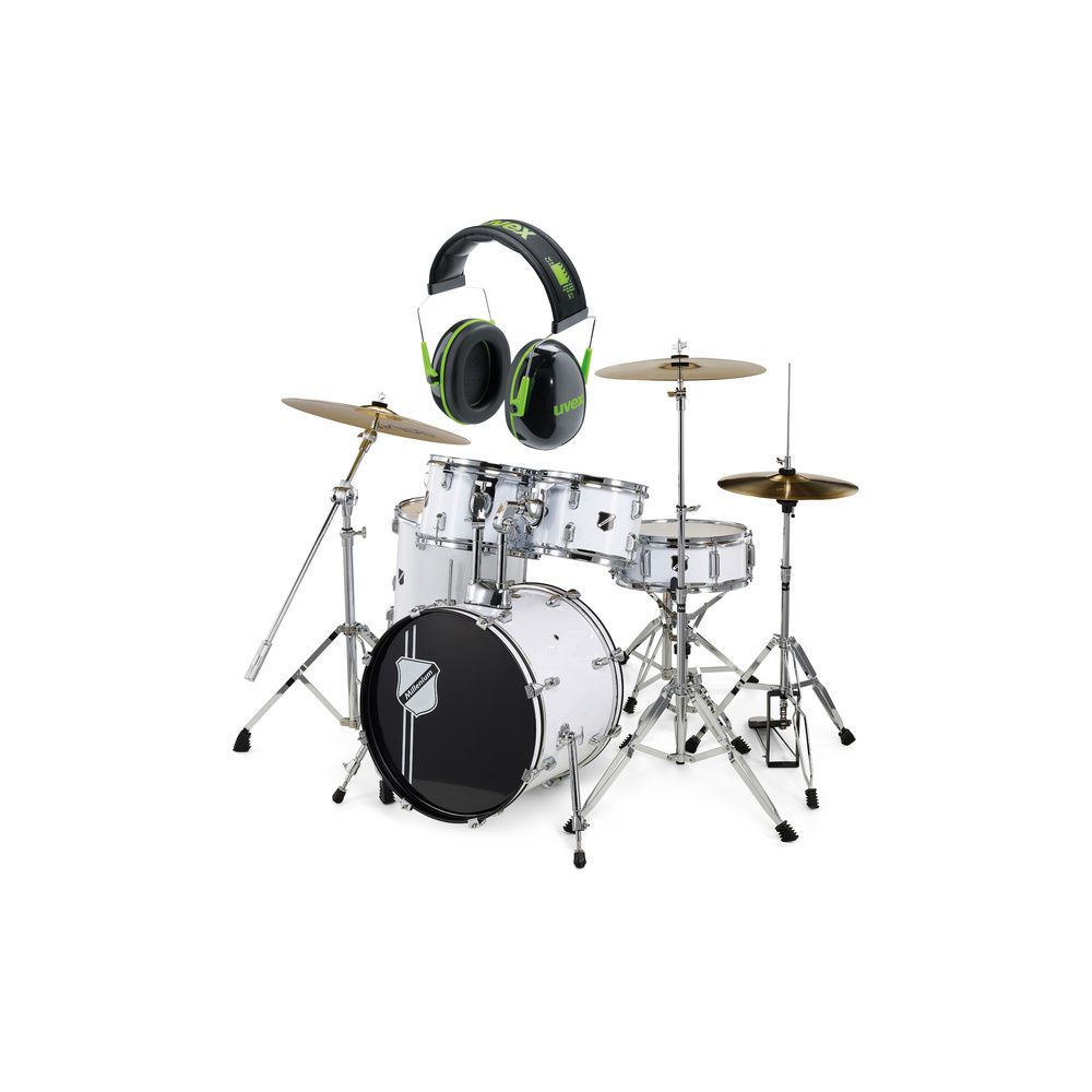 Millenium Focus 18 Drum Bundle White – Thomann Ireland