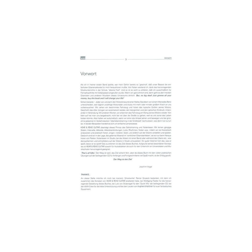 AMA Verlag Hear And Read Guitar  – Thomann Ireland