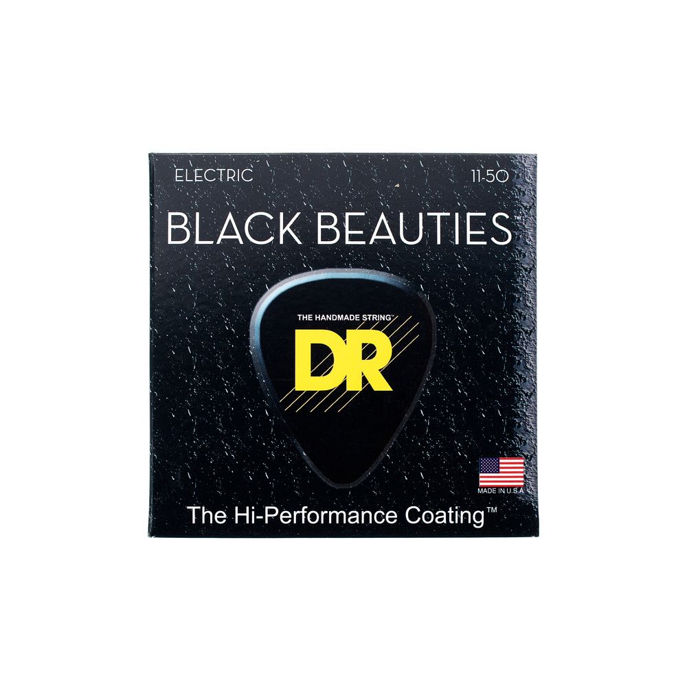 DR Strings Black Beauties BKE