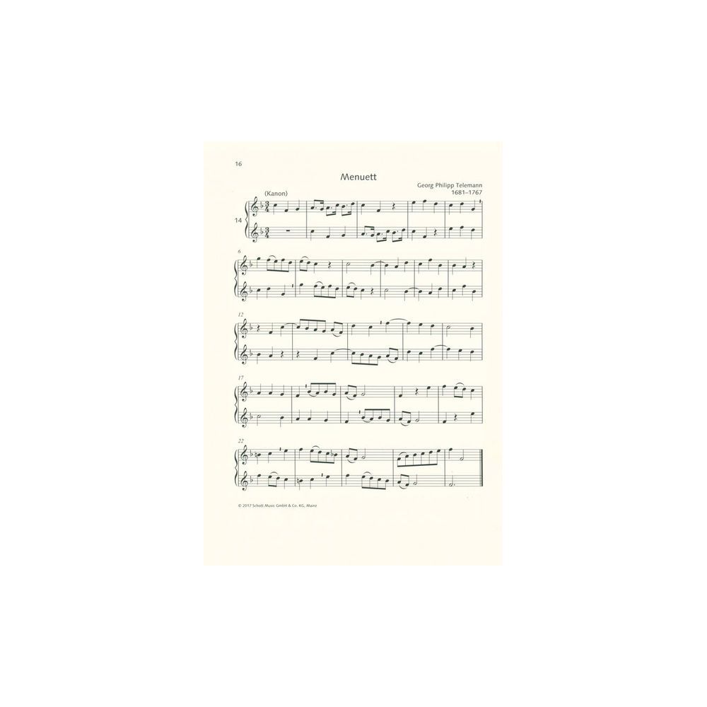 Schott Duette Alter Meister Flöte – Thomann Ireland