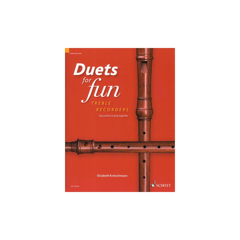 Schott Duets for Fun Treble Recorder – Thomann Ireland