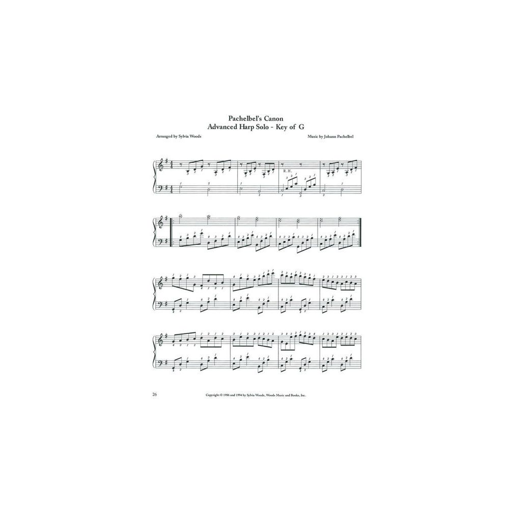 Hal Leonard Pachelbel Canon Harp – Thomann Ireland