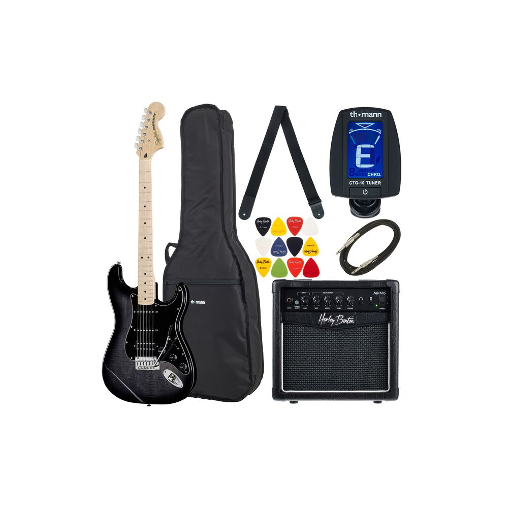 Squier Affinity Strat FM HSSBB Set – Thomann Ireland