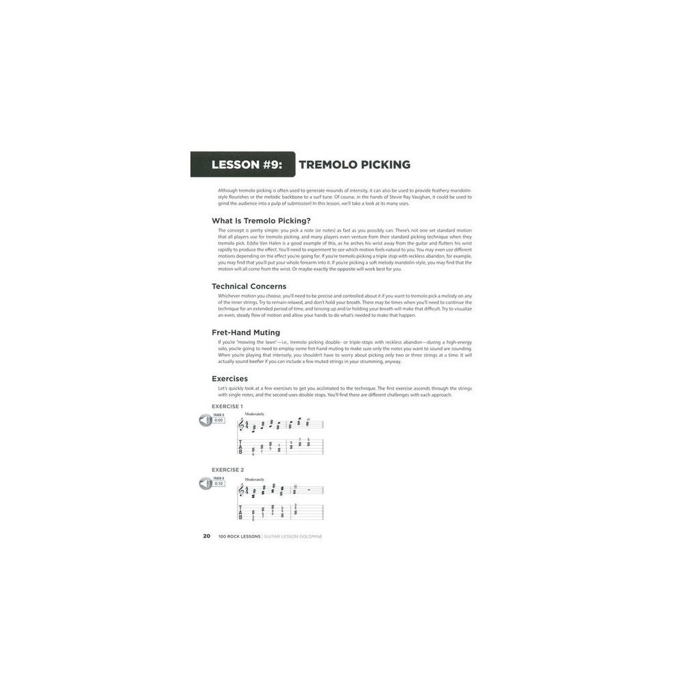 Hal Leonard 100 Rock Lessons Guitar – Thomann Ireland