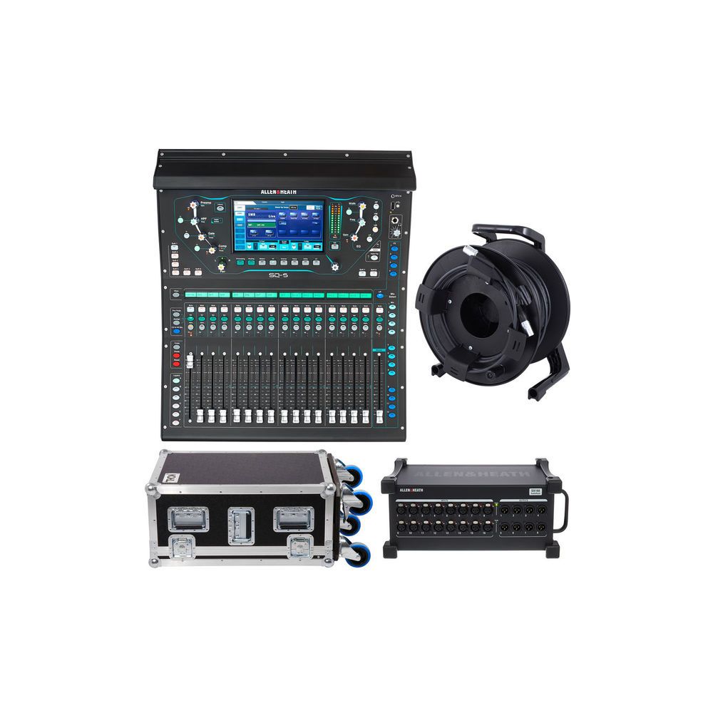 Allen & Heath SQ5, Case, DX168/X Bundle II – Thomann Ireland