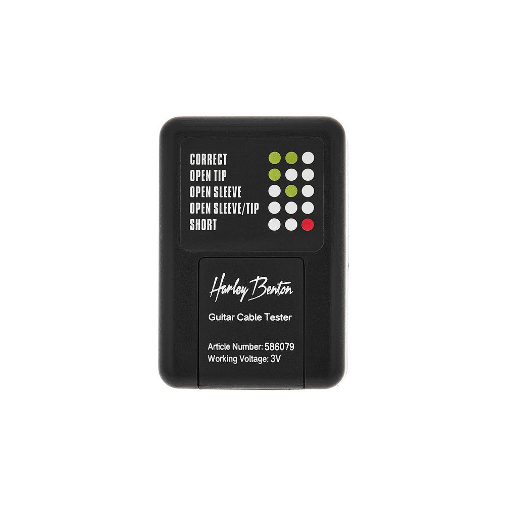 Harley Benton Guitar Cable Tester – Thomann Ireland
