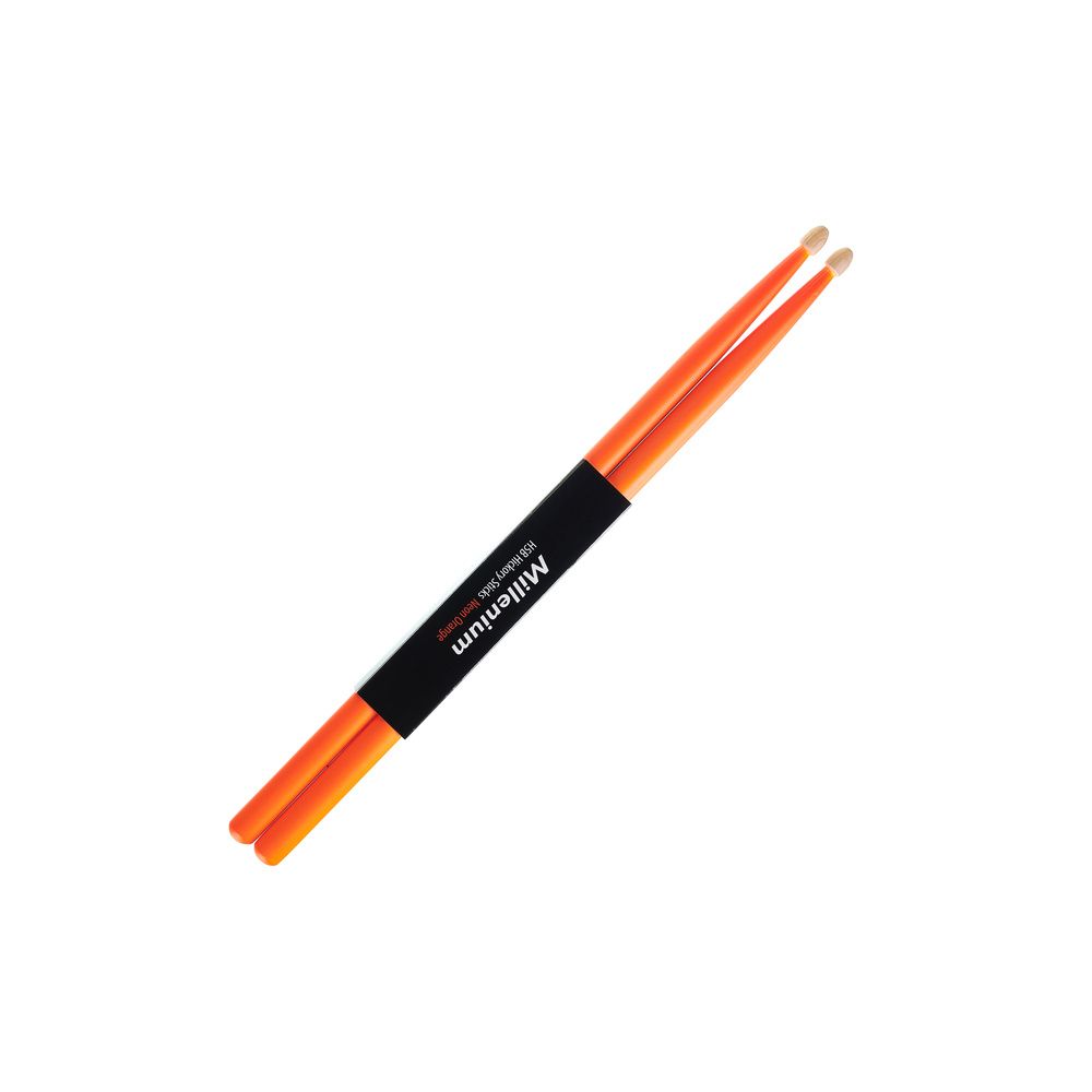 Millenium H5B Hickory Sticks Neon Orange β Thomann Ireland