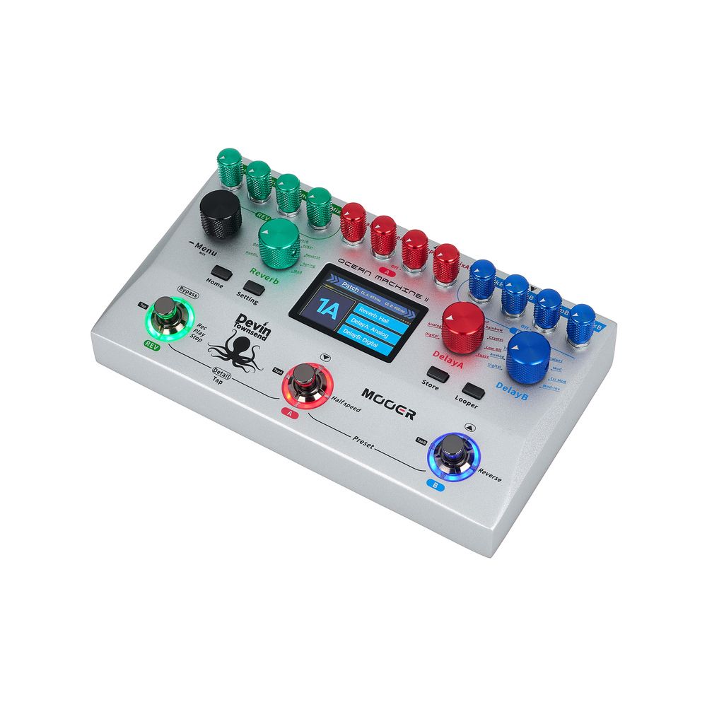 Mooer Ocean Machine II Delay/ Reverb – Thomann Ireland