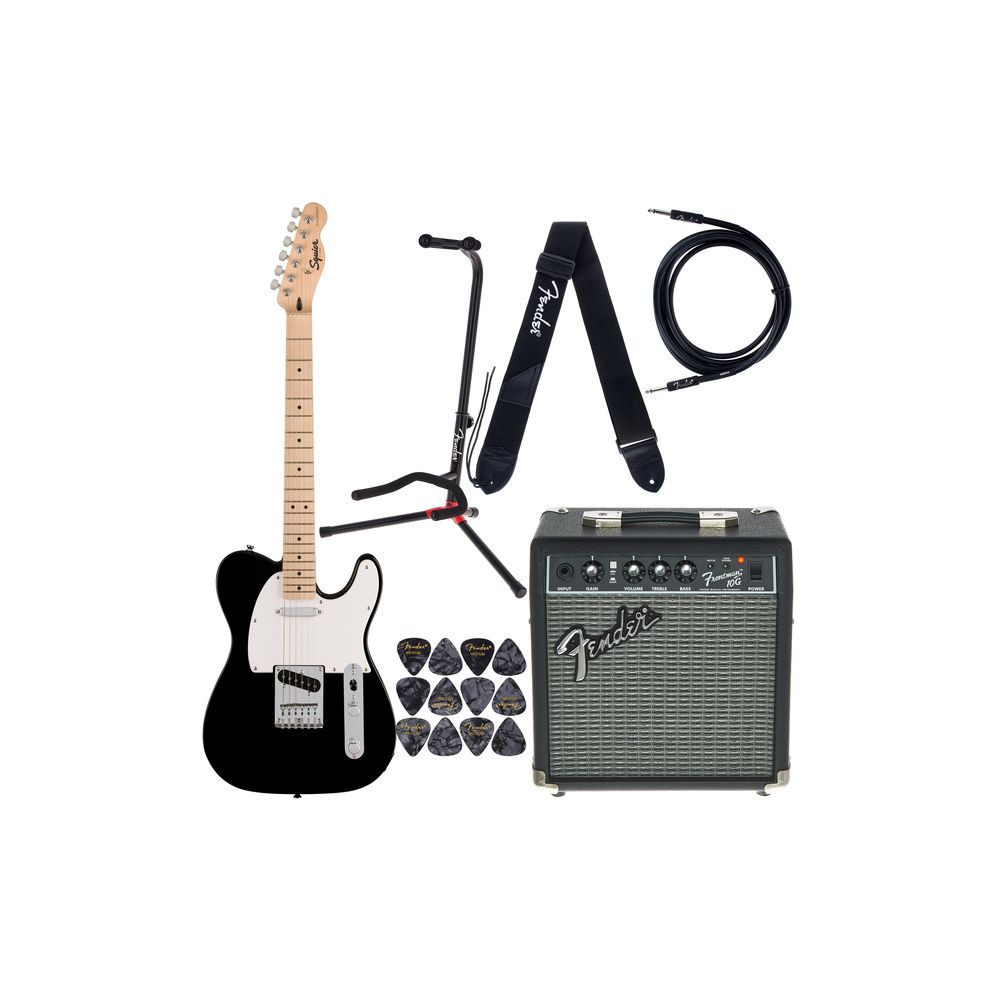 Squier Sonic Tele MN Black Set – Thomann Ireland