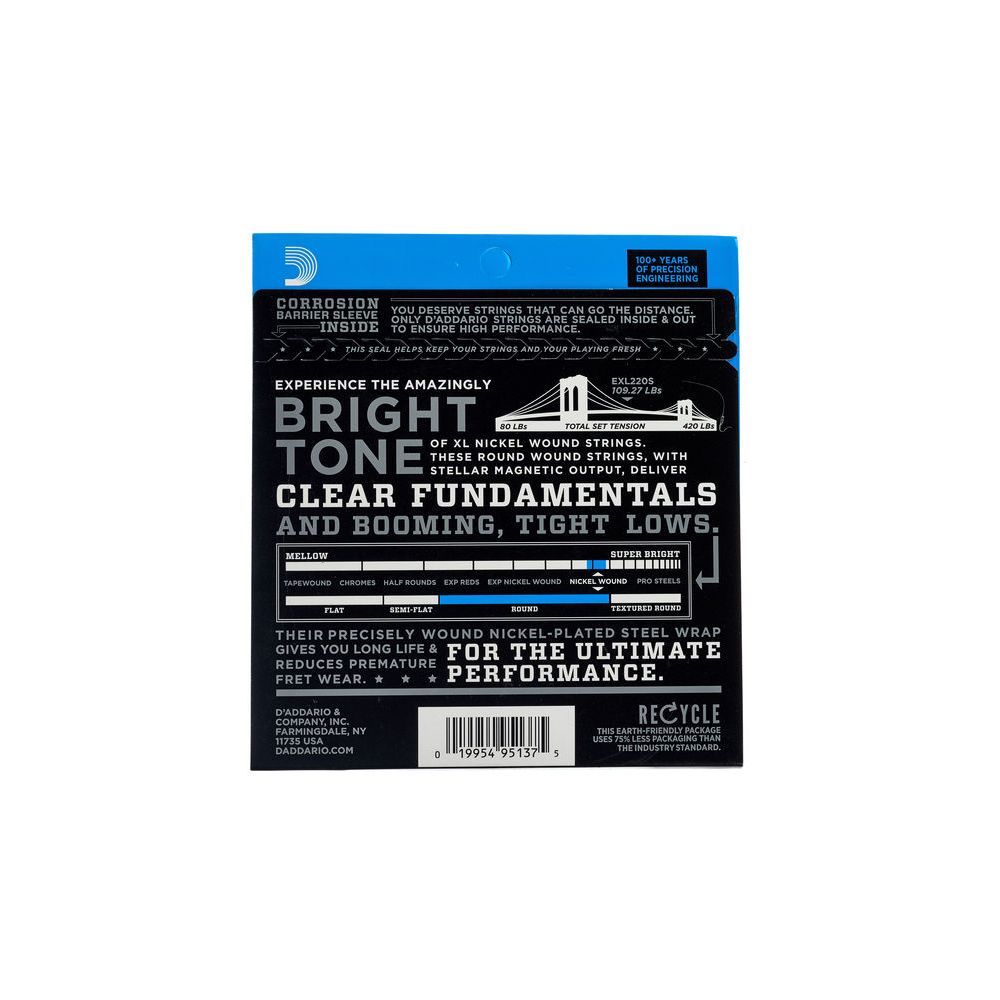 Daddario EXL220S – Thomann Ireland