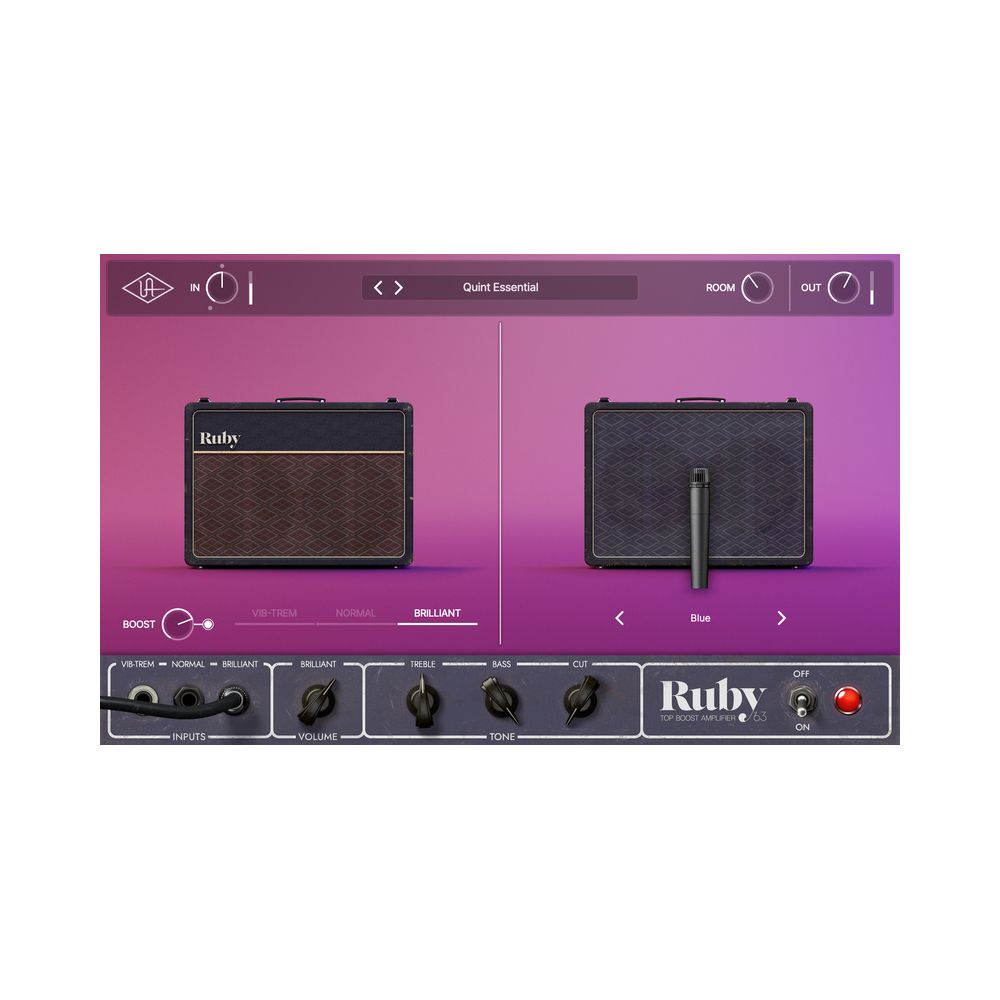 Universal Audio UAD Ruby '63 Top Boost Amp – Thomann Ireland