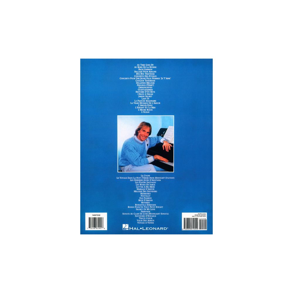 Music Sales Richard Clayderman Anthology – Thomann Ireland