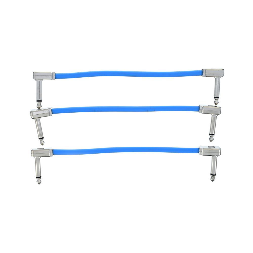 Ernie Ball Flex Patch Cable 6" blue set – Thomann Ireland