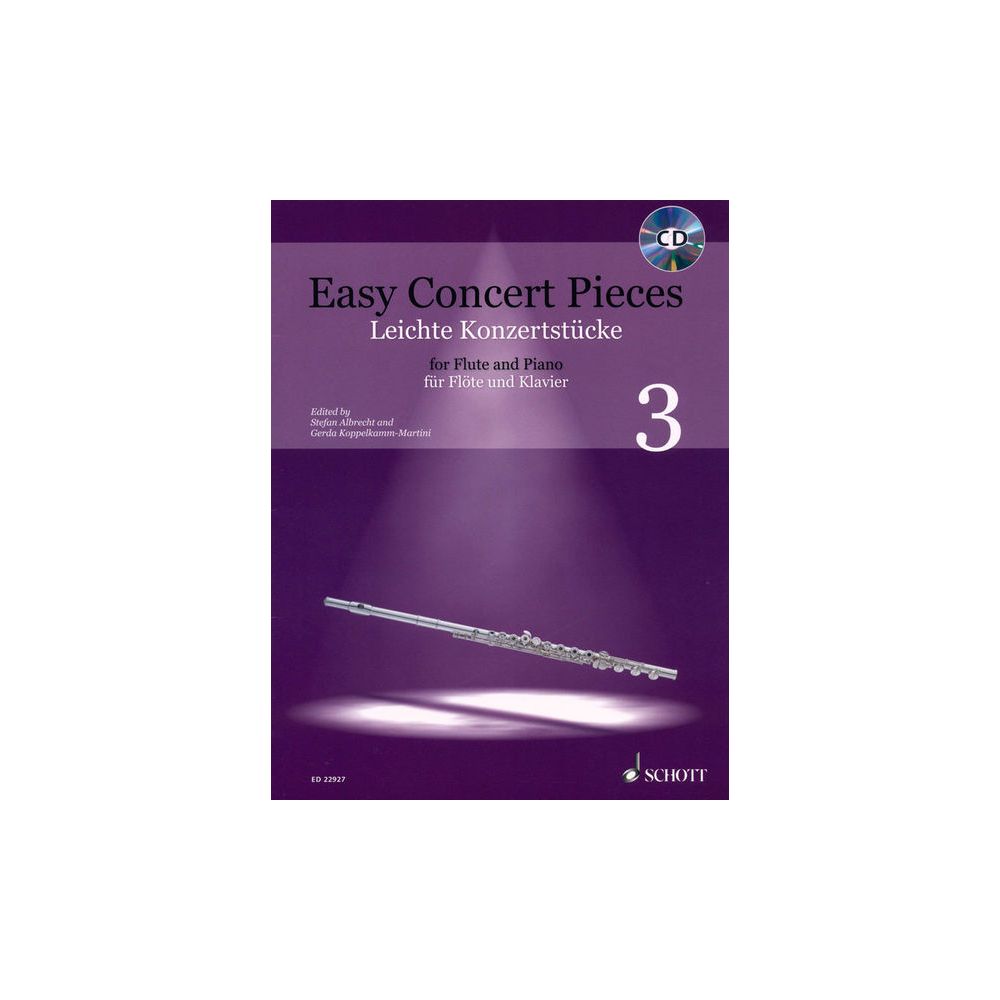 Schott Easy Concert Pieces Flute 3 – Thomann Ireland