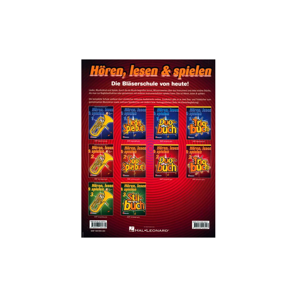 De Haske Hören Lesen Schule 2 Bariton – Thomann Ireland