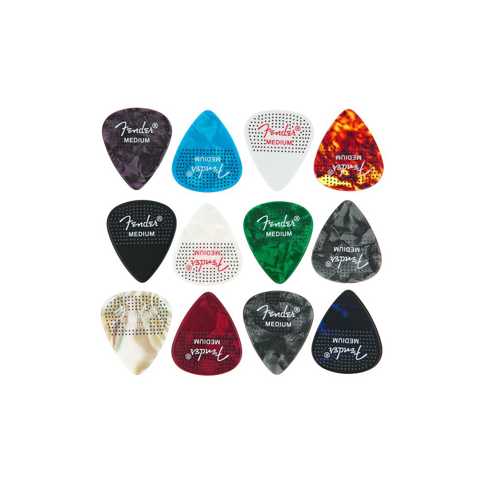 Fender 351 Dotted Celluloid 12Pk Med – Thomann Ireland