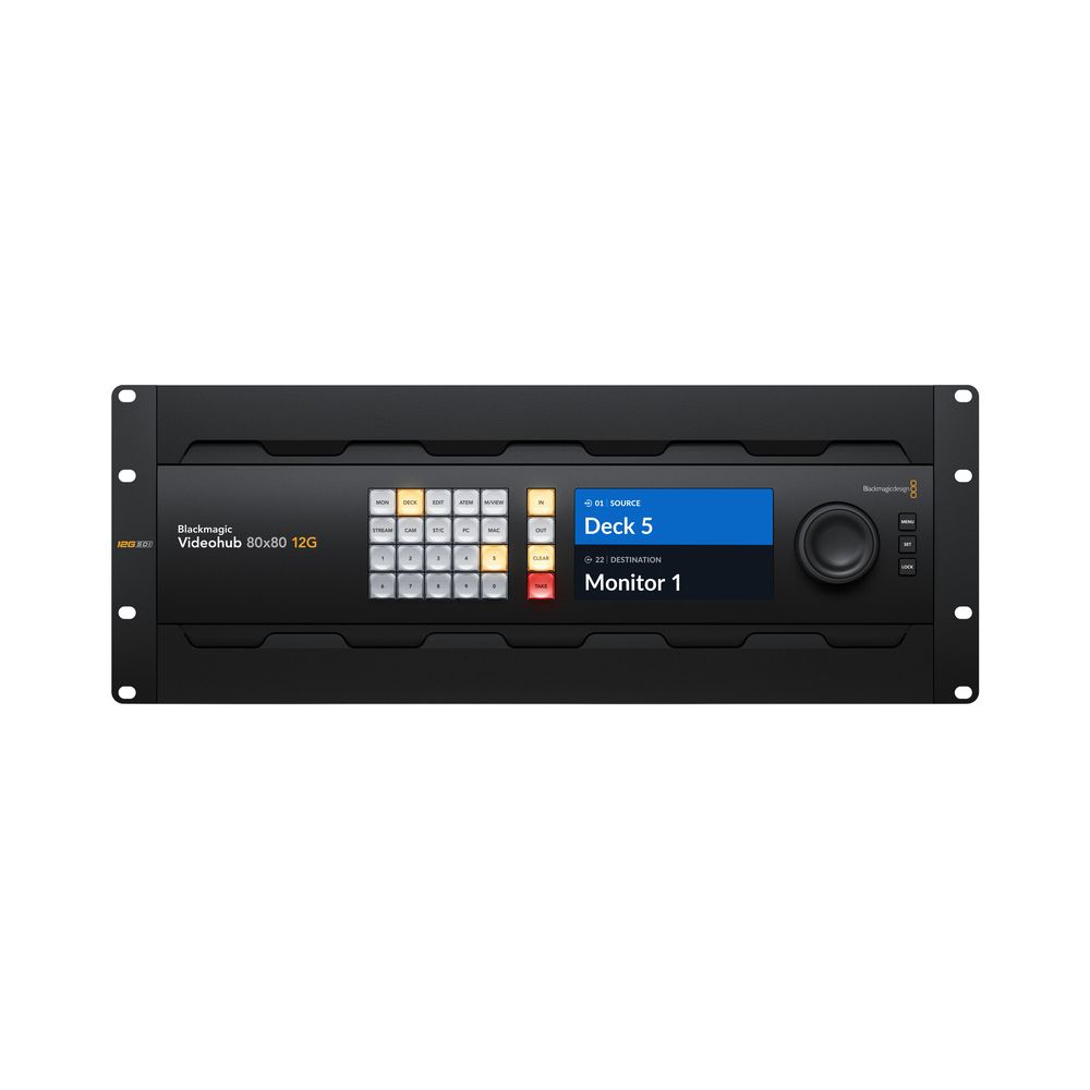 Blackmagic Design Videohub 80x80 12G – Thomann Ireland