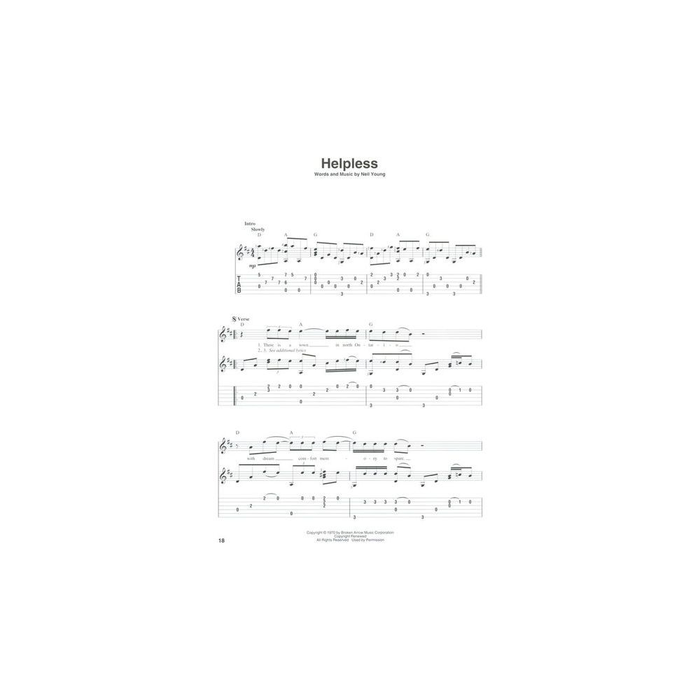 Hal Leonard Fingerpicking Neil Young – Thomann Ireland