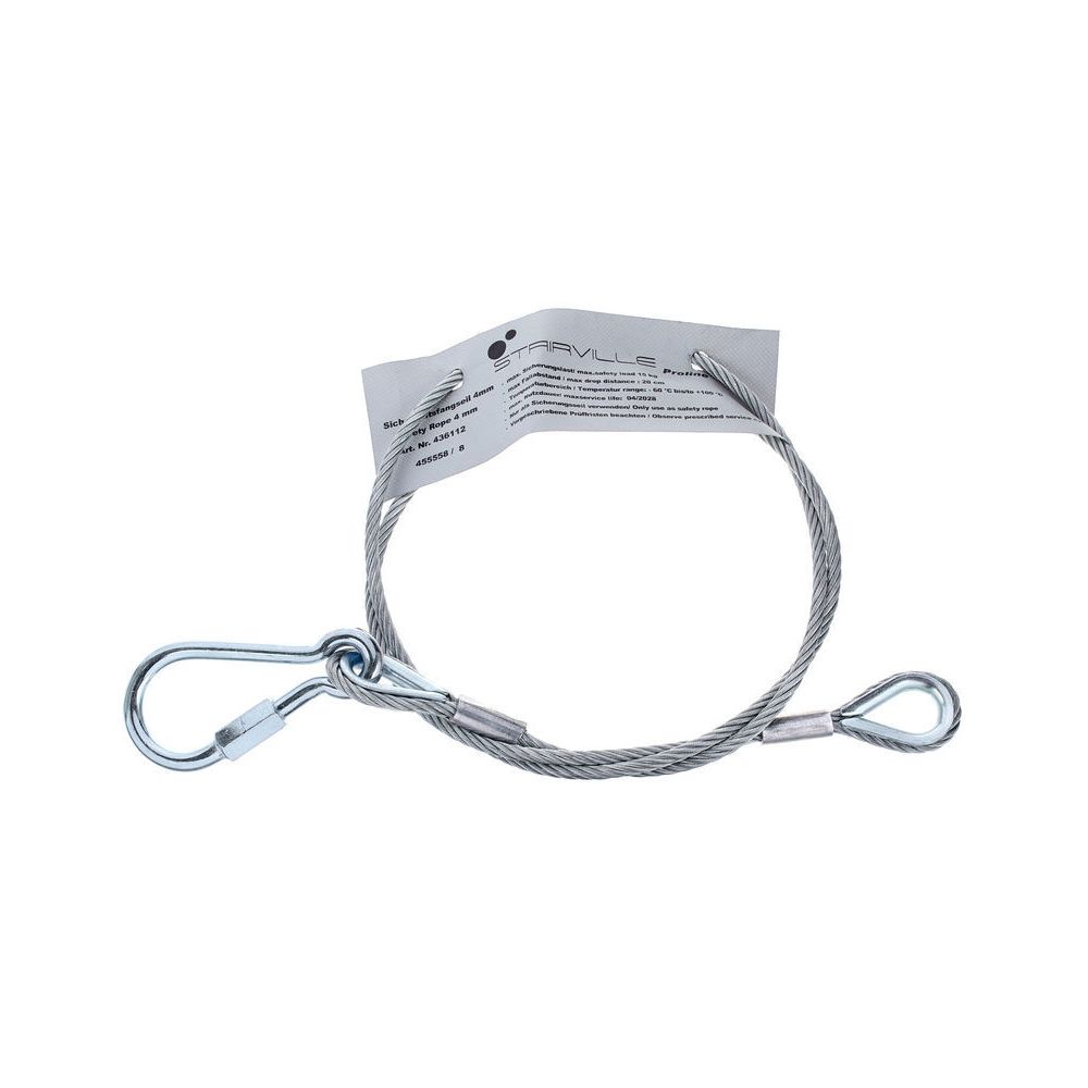 Stairville Safety Proline 100cm/4mm 15kg – Thomann Ireland