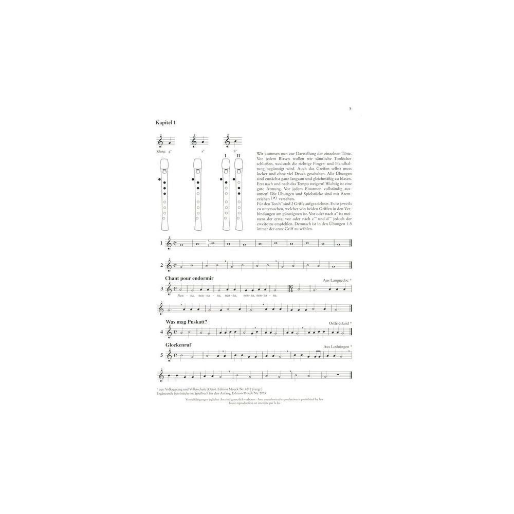 Edition Moeck Das Spiel auf der Sopranblock1 – Thomann Ireland