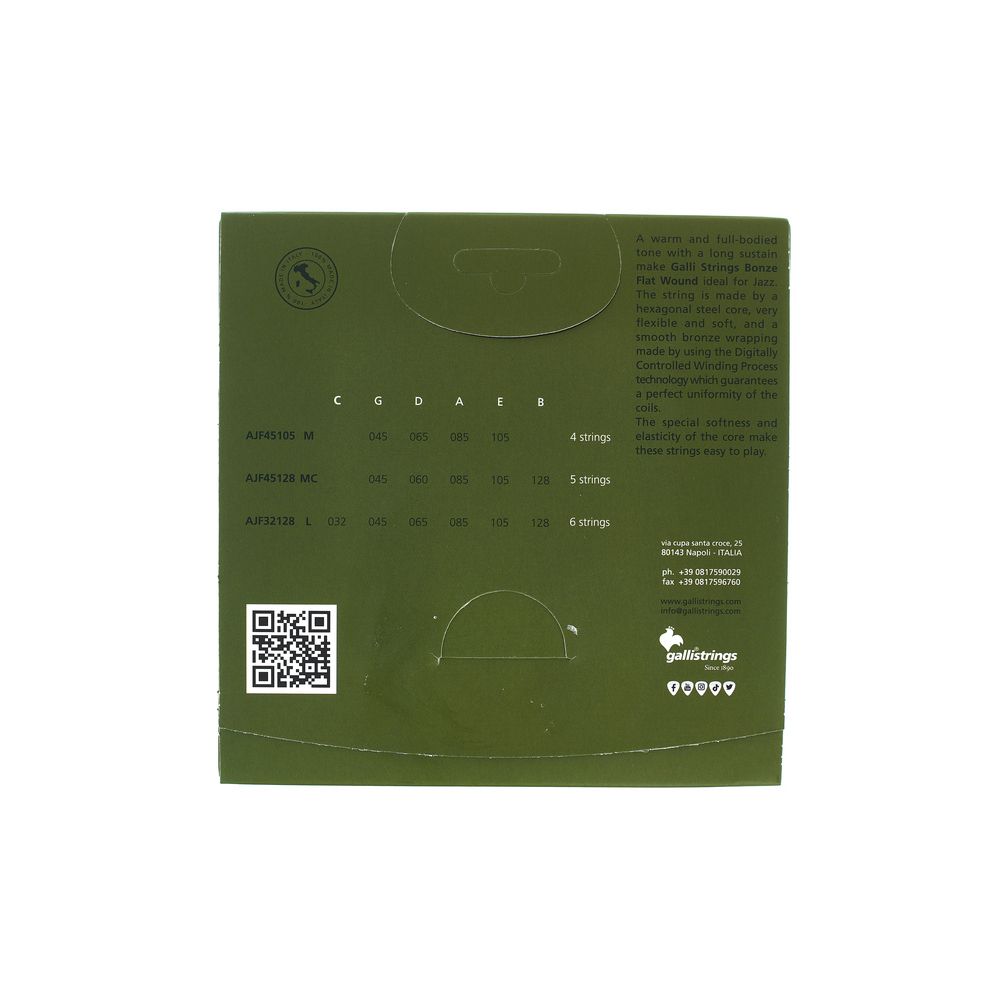 Galli Strings AJF45105 Acoustic Bass 4
