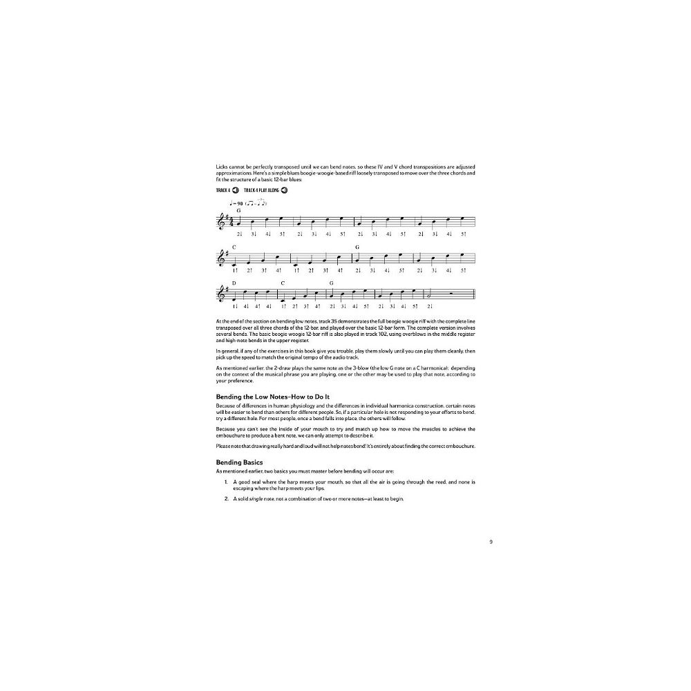 Hal Leonard Blues Harmonica Bending – Thomann Ireland