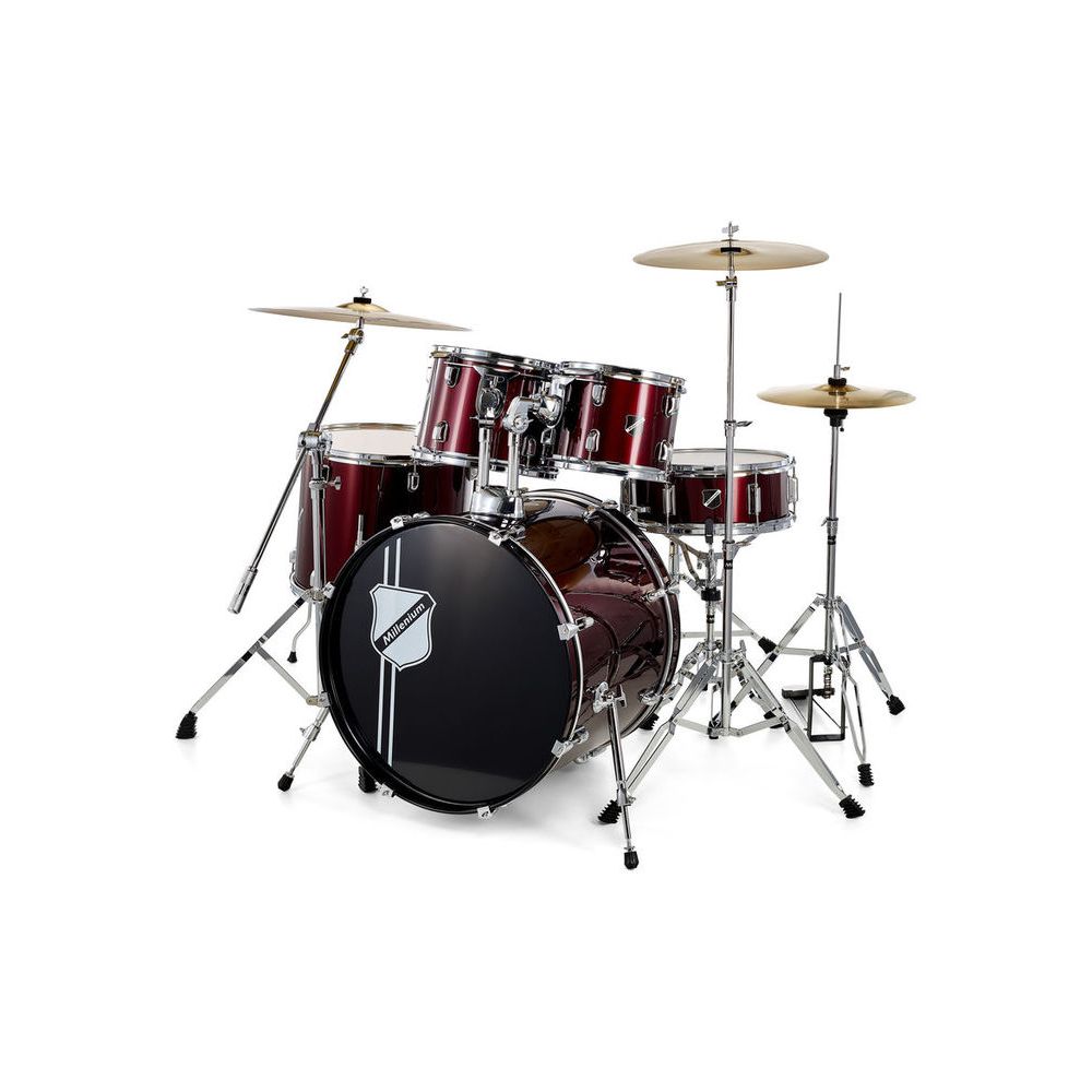 Millenium Focus 22 Drum Bundle Red – Thomann Ireland