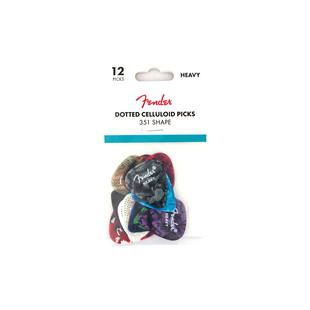Fender 351 Dotted Celluloid 12Pk Hvy – Thomann Ireland
