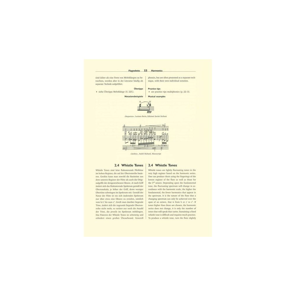 Bärenreiter Die Spieltechnik der Flöte – Thomann Ireland