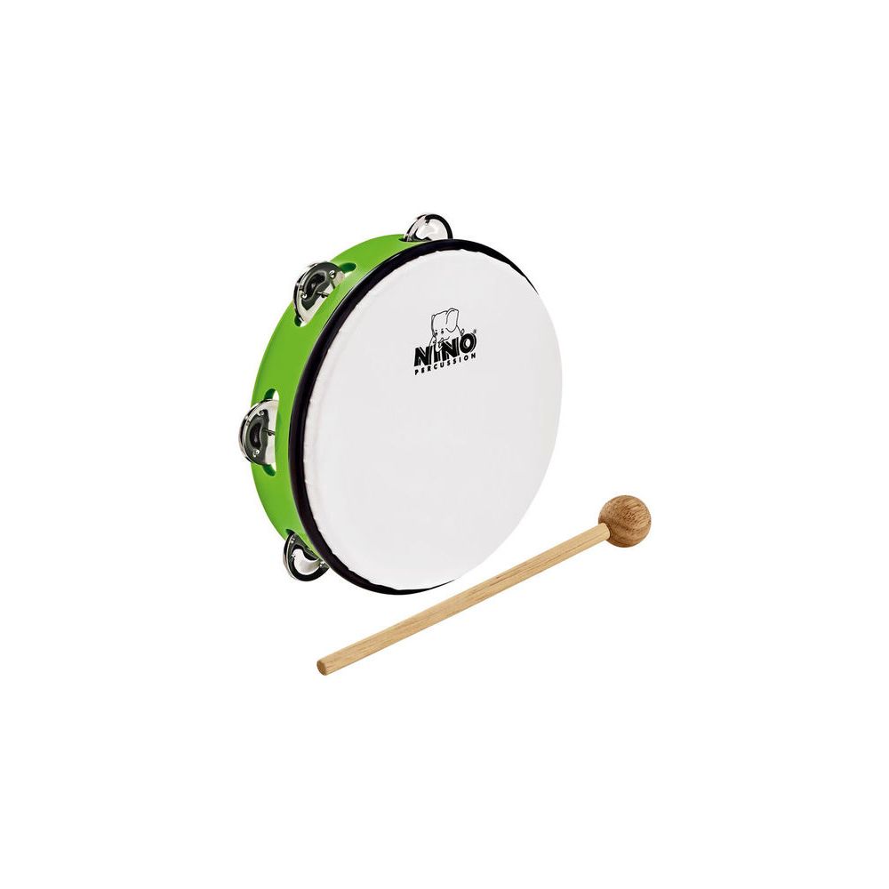 Nino 8" ABS Tamburine Green – Thomann Ireland